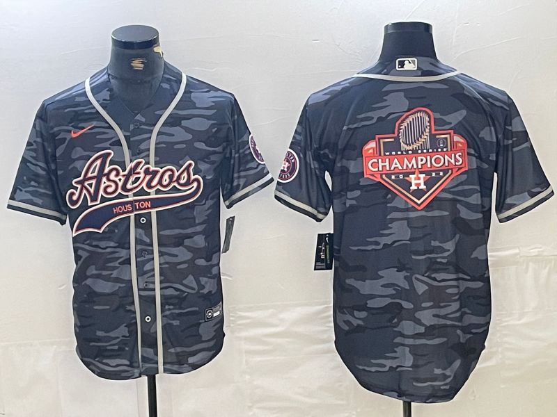 Men Houston Astros Blank Camo Jointly 2024 Nike MLB Jersey style 9->houston astros->MLB Jersey